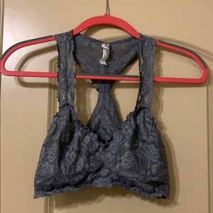 free people gray bralette